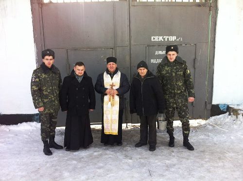В святий день Богоявлення, капелани освятили воду для засуджених В святий день Богоявлення, капелани освятили воду для засуджених